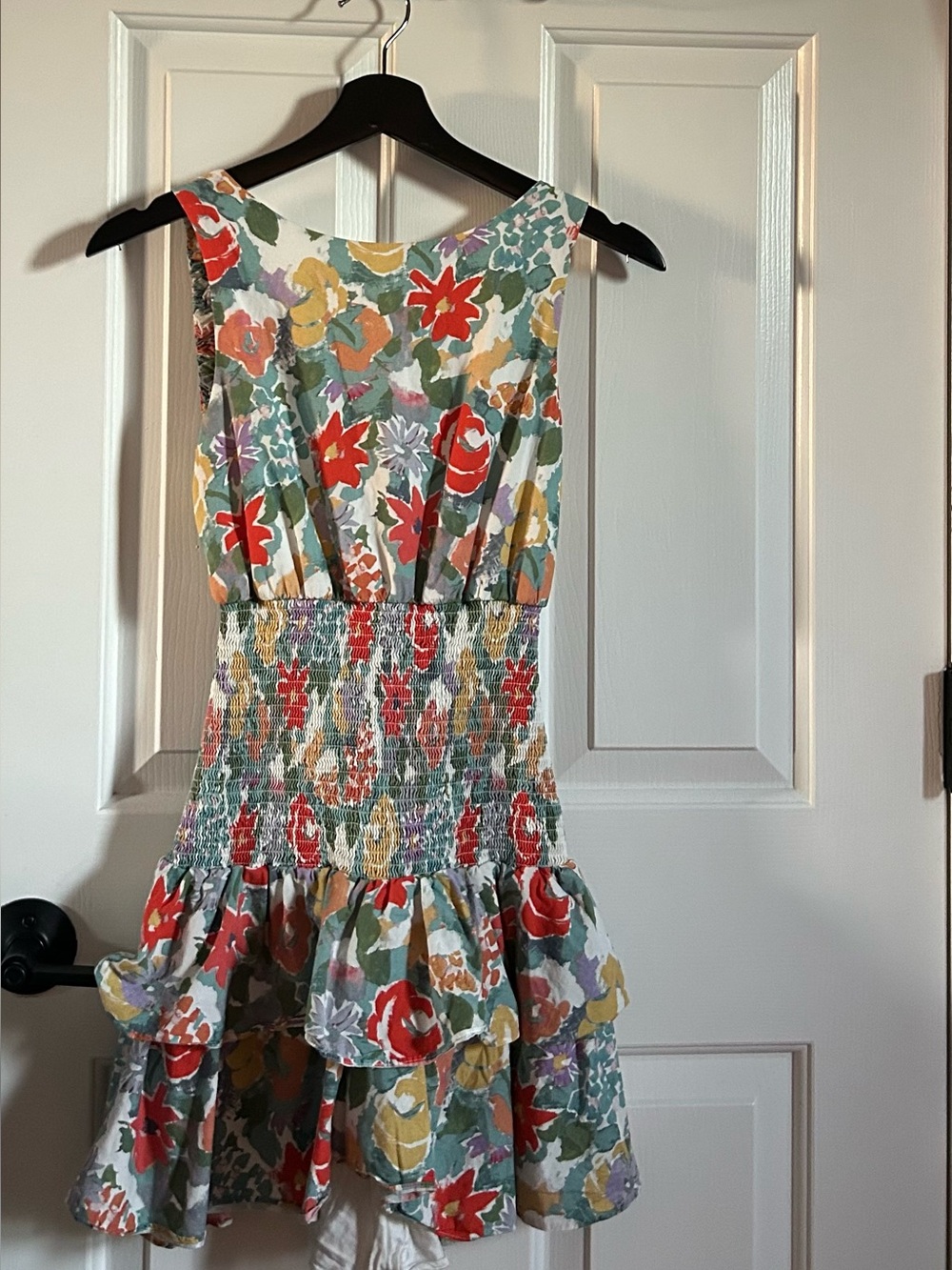 Floral Smocked Sundress - Multi-Color